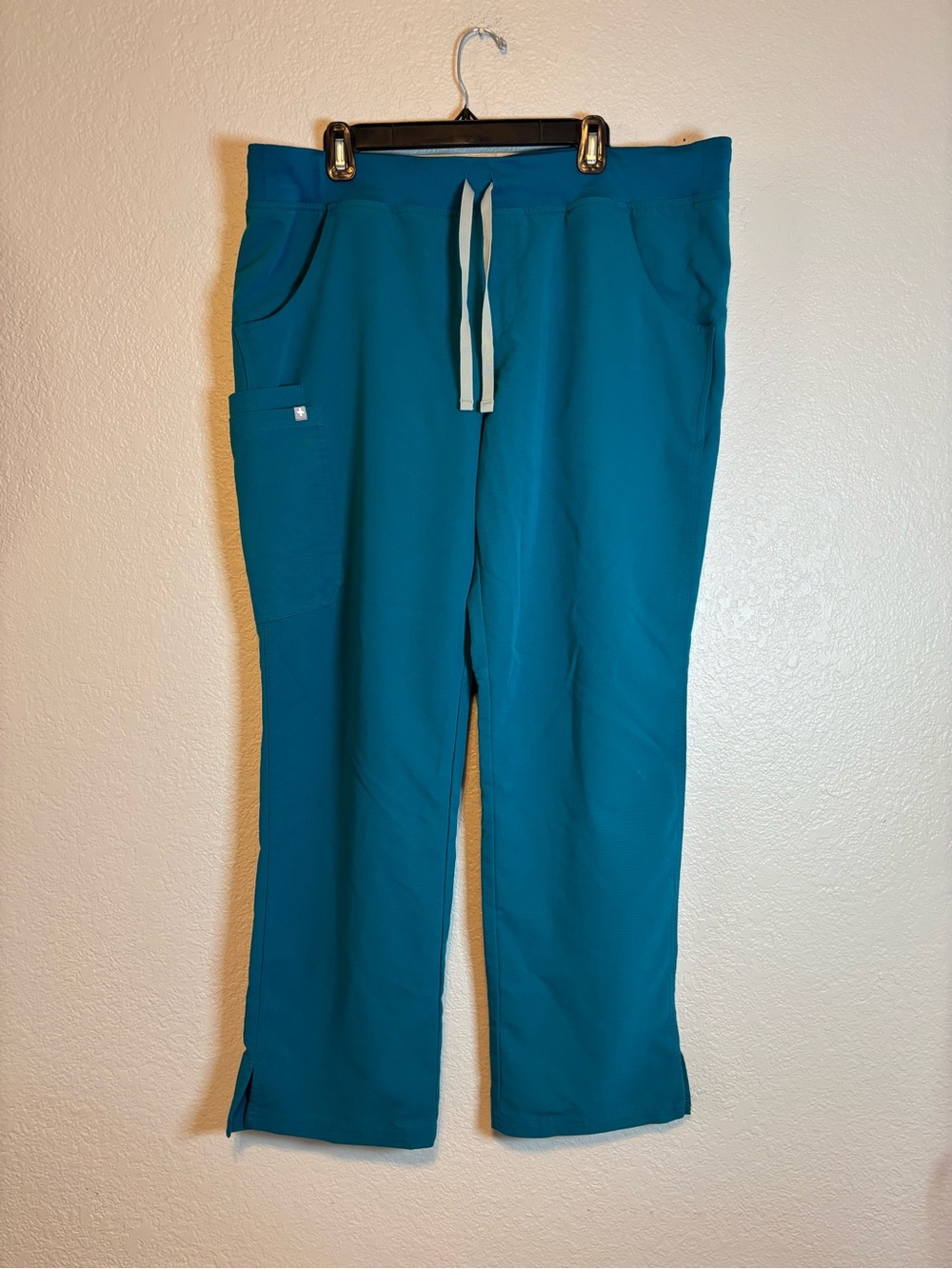 Figs Scrub Pants Pacific Blue Po 2134 Women XL